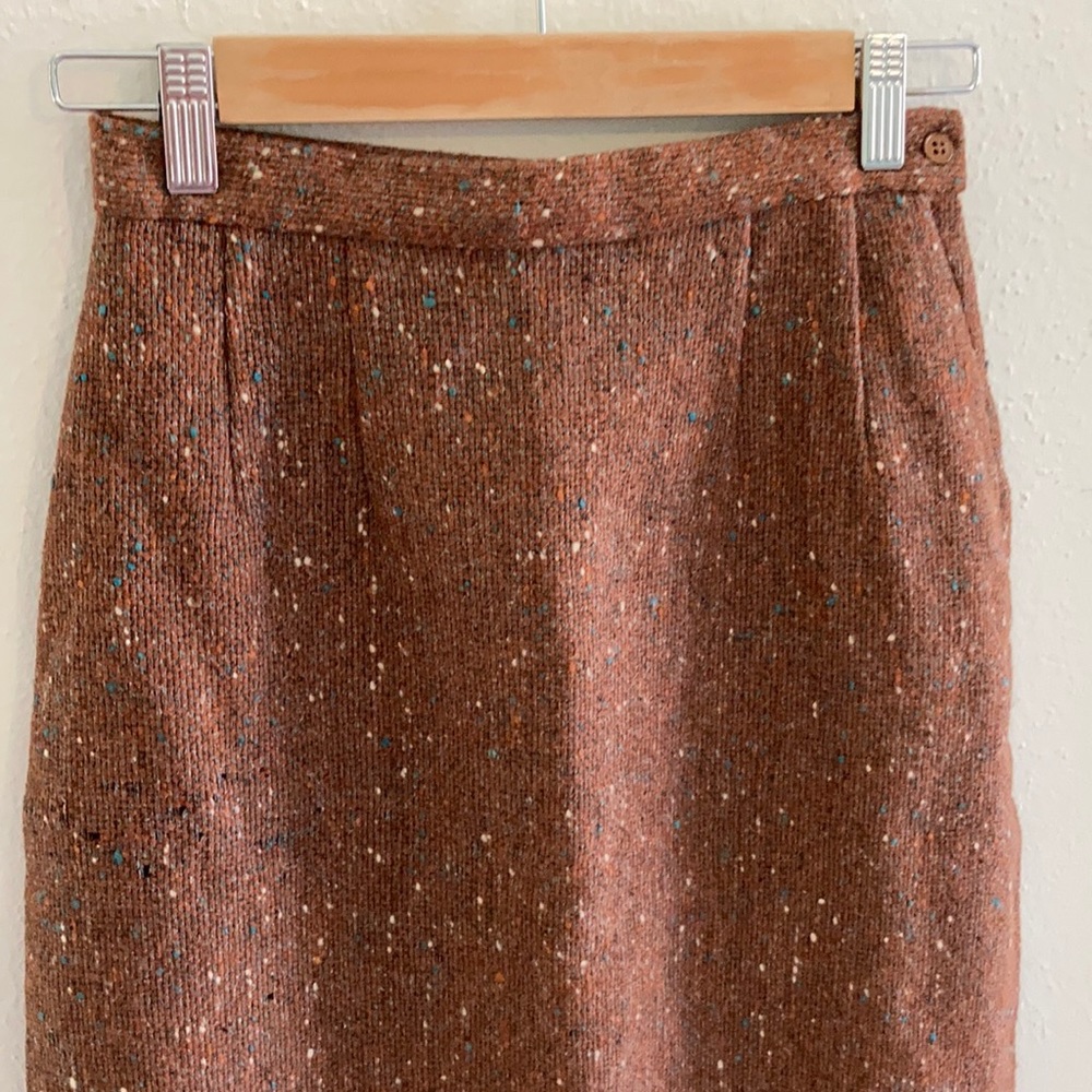Amazing 60s wool pencil skirt - Picture 2 of 7